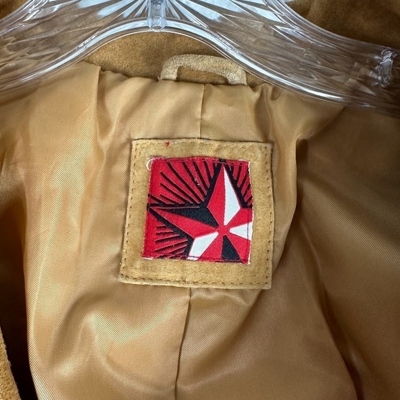 Lonestar Fringe Leather Western Style Jacket SZ L - Picture 3 of 8